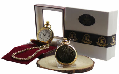 GWR Great Western Railway Pocket Watch British Gold in Gift Case