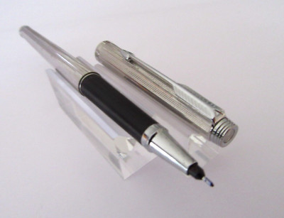 Stylo Roller Bille Parker 180 Motifs Striés N2 - Occasion Magnifique