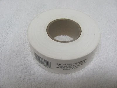 HANSON C H CO Hanson 17020 300' White Vinyl Flag Marking Ribbon Tape