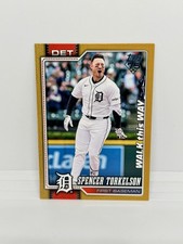 SPENCER TORKELON 2026 Topps Series 1 Walk this Way Gold /50 Detroit Tigers #23