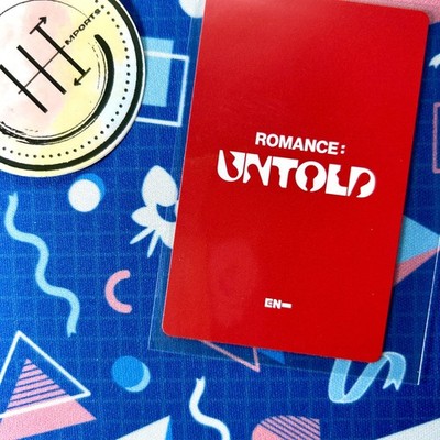 Enhypen Romance Untold Official Jake Photocard | Japan POB Weverse