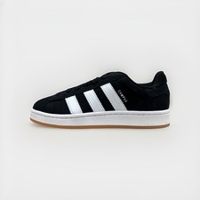 adidas Campus 00s Black White Gum Youth/Women's Sizes HQ6638 Size 7