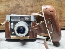 VINTAGE VOIGTLÄNDER VITO CD 35MM FILM CAMERA WITH LANTHAR 2.8/50 LENS & CASE