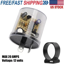 Flasher 12V 2Pin Variable Car LED Turn Signal Light Blinker Relay EF32 20Amps