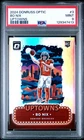 2024 Donruss Optic Bo Nix #3 Uptowns Rookie Card PSA 9 MINT