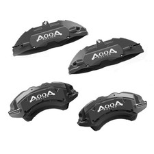 Aluminum Volcanic Grey Brake Caliper Covers White Logo 2015-2023 Mustang Gt 4pcs Aluminum Volcanic Grey Brake Caliper Covers White Logo 2015-2023 Mustang Gt 4pcs