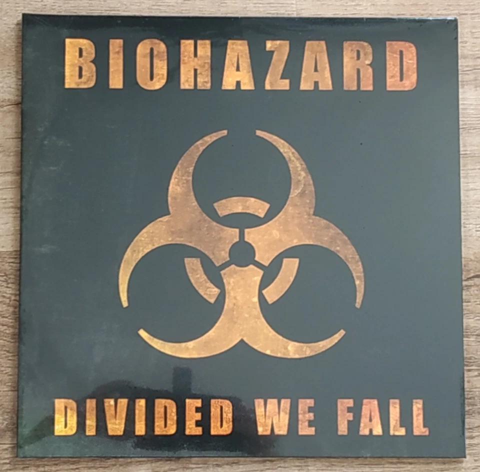 Biohazard Divided We Fall  LP 33T  12" fire black corona vinyl  400 ex   NYHC - Image 4 of 4