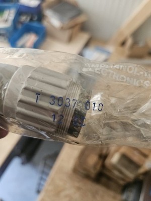 Amphenol Tuchel 6 Pol Kabelstecker T3037-010 für Neumann U47/U48Neu/ovp New