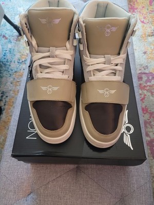 Brown/Beige- Creative Recreation shoes men size 9.5, w/box