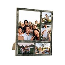 Farmhouse 8X10 Picture Frame with 5 Openings Display 5-opening 8x10 Black