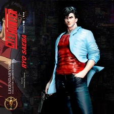 Ryo Saeba Action Figure 1/6 Scale 1:4 Statue City Hunter Figure Made in Italy