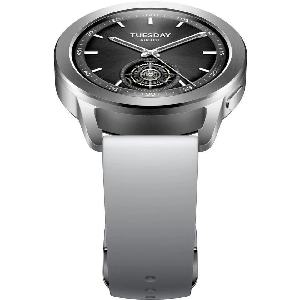 Xiaomi Watch S3 Smartwatch Silver (22 mm) Fluorkautschuk, Foto 2 von 5