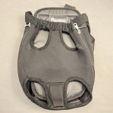 Pawaboo Dog Front Carrier Backpack Size Small Black Adjustable Straps