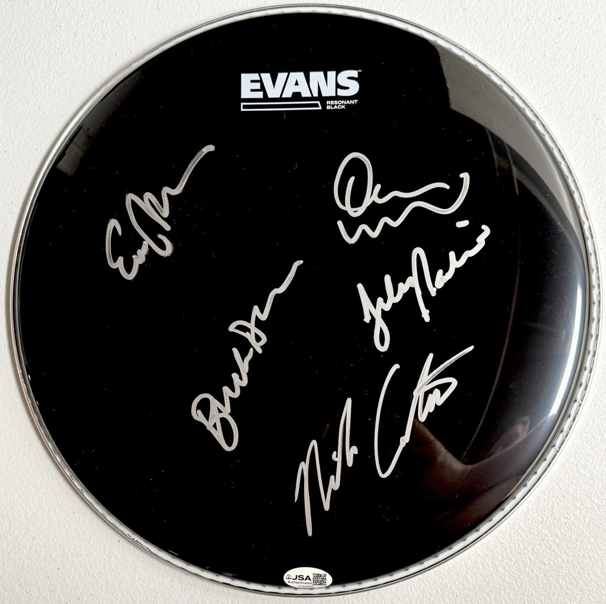 Blue Oyster Cult Signed Autographed 12” Inch Drumhead JSA COA All