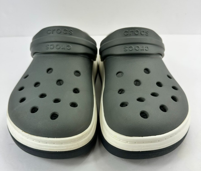 Crocs Crocband Full Force Thick Sole Sandals Black White Unisex M7