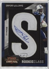 2010 Panini Threads Rookie Class 352/440 Damian Williams #163 Auto 7eo