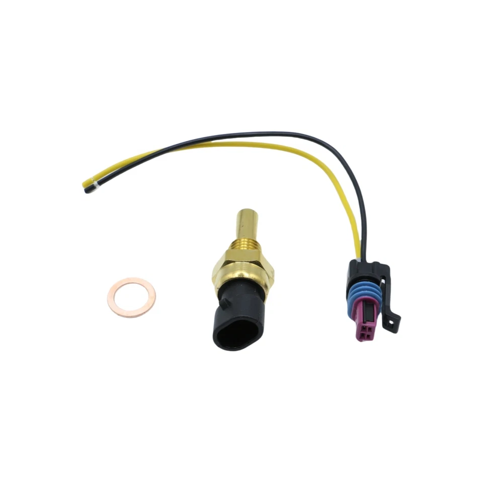 For GMC Pontiac Saab Saturn w/Plug Coolant Water Temp Sensor Temperature Sender - Image 3 of 4