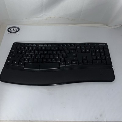 Microsoft Sculpt Comfort Wireless Keyboard KGR1173 Ergonomic, NO DONGLE