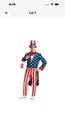 Uncle Sam Costume Adult, American Flag Suit Men, Uncle Sam Halloween Medium — photo 5