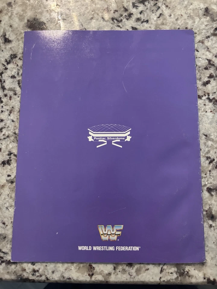 WWF WRESTLEMANIA 3 III Collector’s Edition Barcode Hulk Hogan Andre Savage - Image 2 of 4