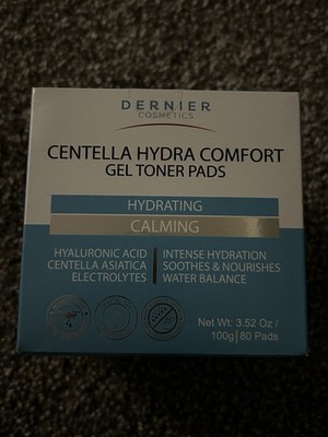 Dernier Cosmetics - Centella Hydra Comfort Gel Toner Pads - Hydrating Calming