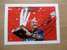 Phil Taylor "Darts Player" signed 6x8 inch photo autograph