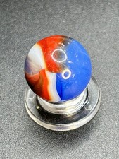 Vintage Peltier Liberty Rainbo Marble with Purple 0.629
