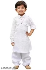 Pathani Kurta  Pyjama Set for kids Full Sleeves  BOYS PATHANI SET