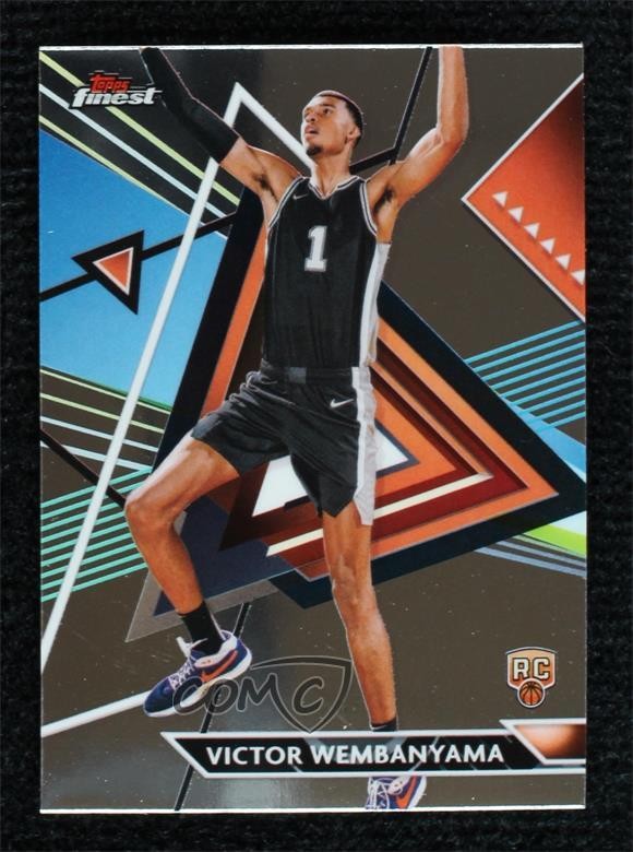 2023-24 Topps Finest Uncommon Victor Wembanyama #197 0hb3