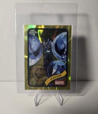 2025 Topps Chrome Marvel Yellow Lava Refractor Havok No.19