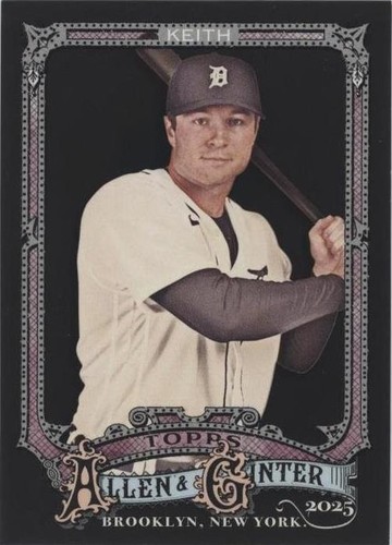 Colt Keith Autograph /50 2025 Topps Series 2 Postseason Auto 