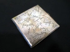 WW1 Austro-Hungarian - SILVER CIGARETTE CASE - PRESENTATION PIECE - M.K. 12 LLO