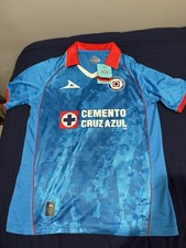 New Rare Pirma Cruz Azul Mundial de Clubes Size Small Soccer Jersey