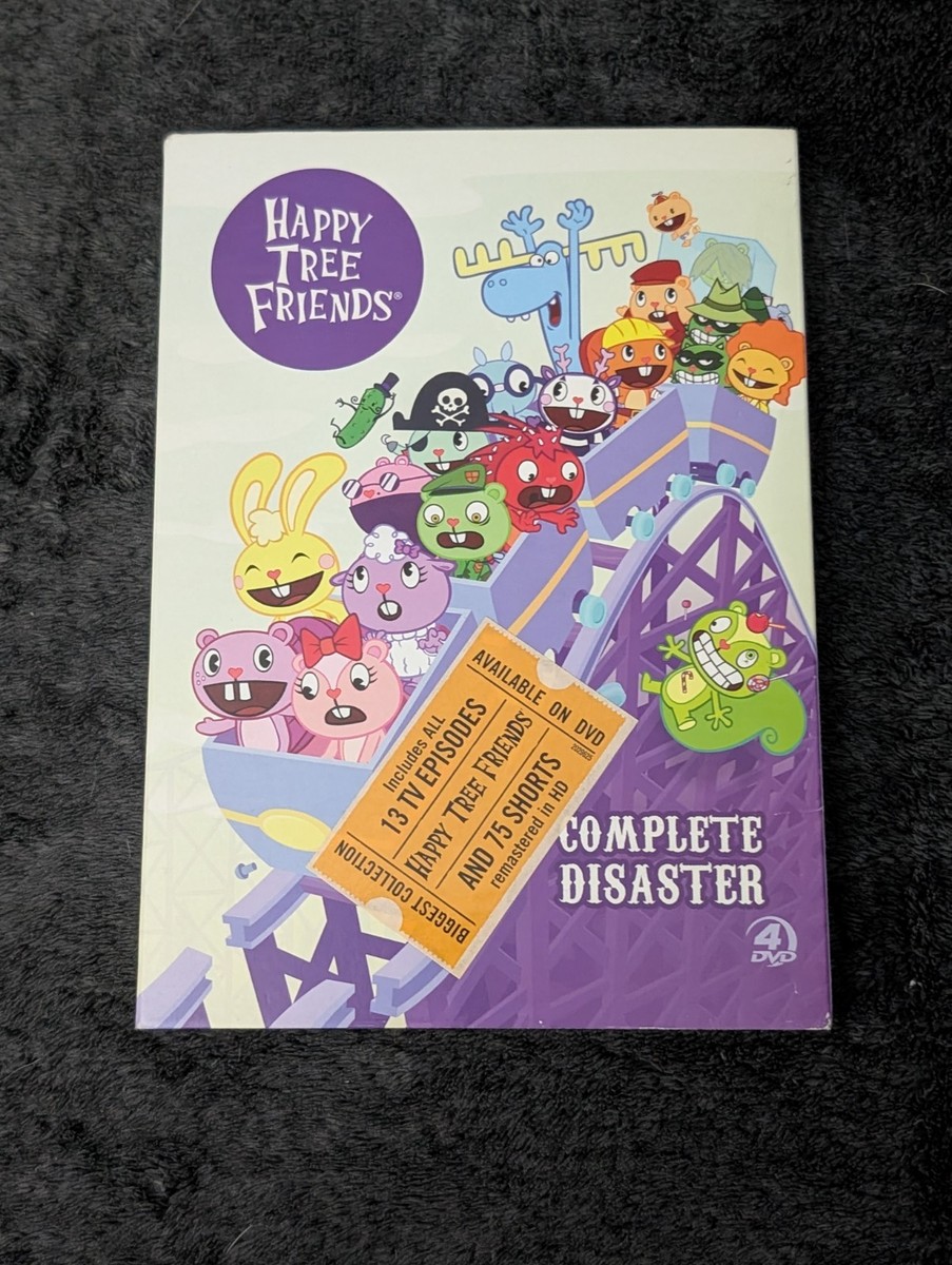 Happy Tree Friends: Complete Disaster (DVD, 2013, 4-Disc Set) for