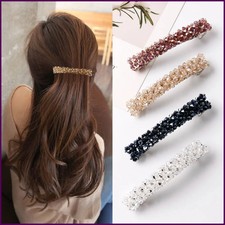 1PC Colorful Rhinestone Hair Clips: Sparkling Crystal Barrettes for Women