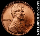 1952 Lincoln Wheat Cent- Red Choice Gem Brilliant Uncirculated No Reserve #G6665