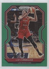 2021 Panini Prizm WNBA Green Prizm Liz Cambage #77 00zd