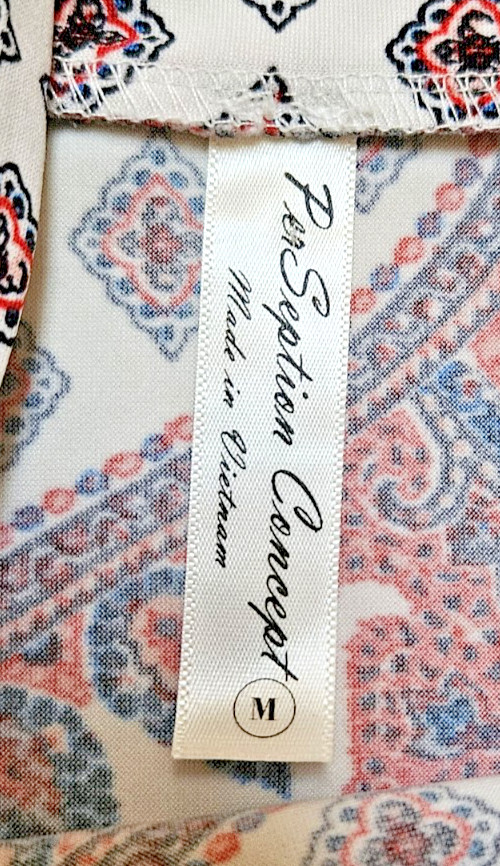 PERSEPTION CONCEPT Multicolor Geometric Short Sle… - image 4