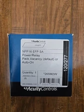 Acuity Controls NPP16 EFP SA Power/Relay Pack