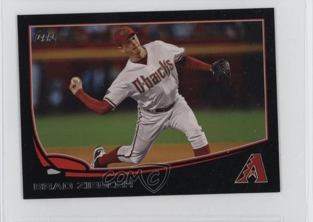 2013 Topps Mini schwarz 3/5 Brad Ziegler #169 6m7