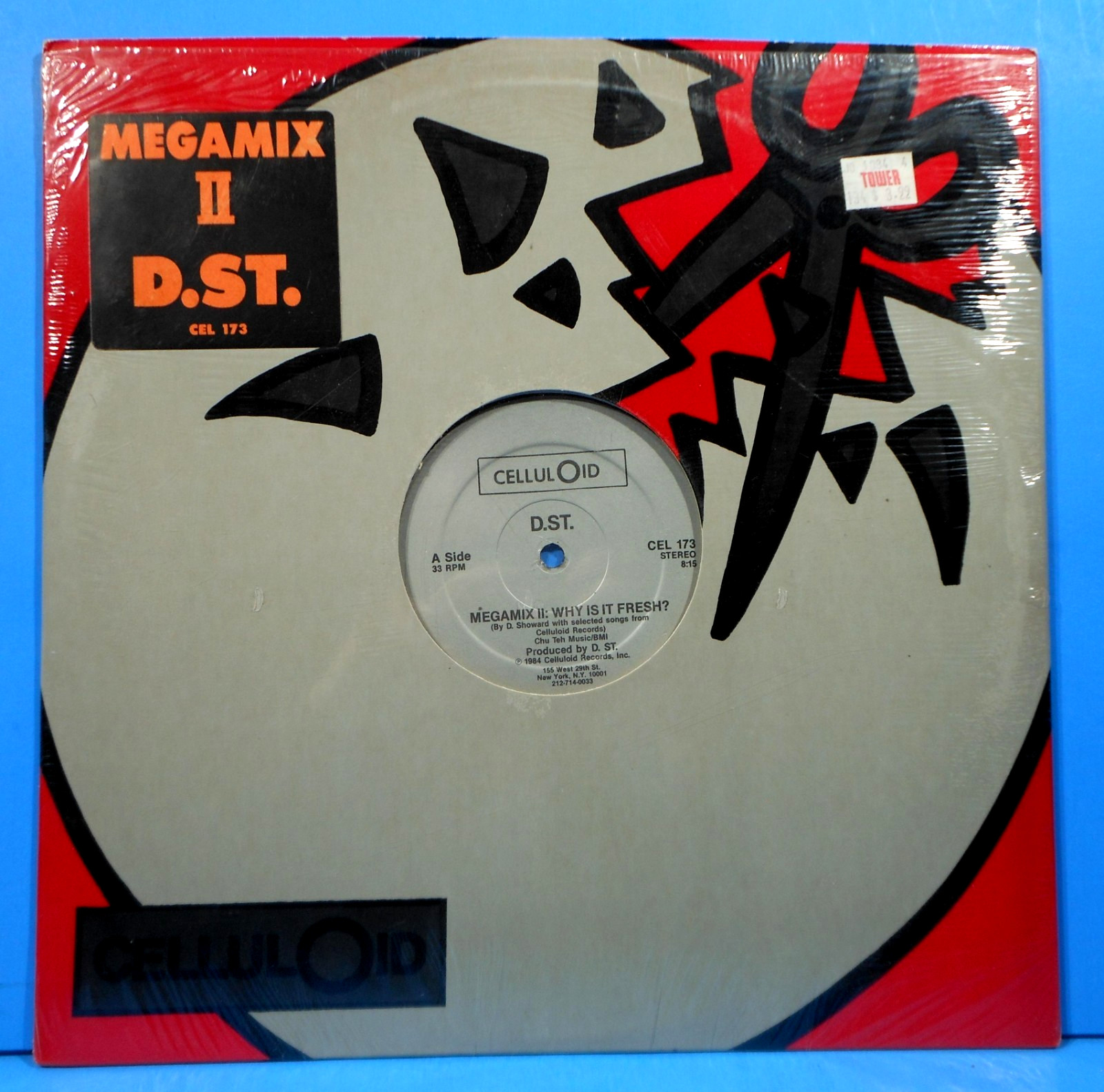 D.S.T. MEGAMIX II: WHY IS IT FRESH  12" 1984 SHRINK GREAT CONDITION VG+/VG++!!