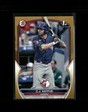 2023 Bowman Draft C.J. Kayfus Gold #/50 Guardians 25914
