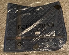 Tapis de dressage complet bleu Monaco équestre Stockholm sans frontières