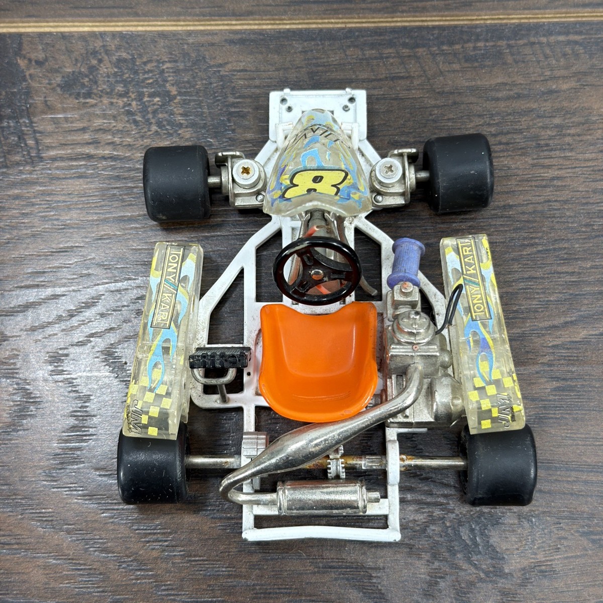 Tech Deck Tech Kart Tony Kart JM Racing #8 Go Kart Parts/Repair | eBay