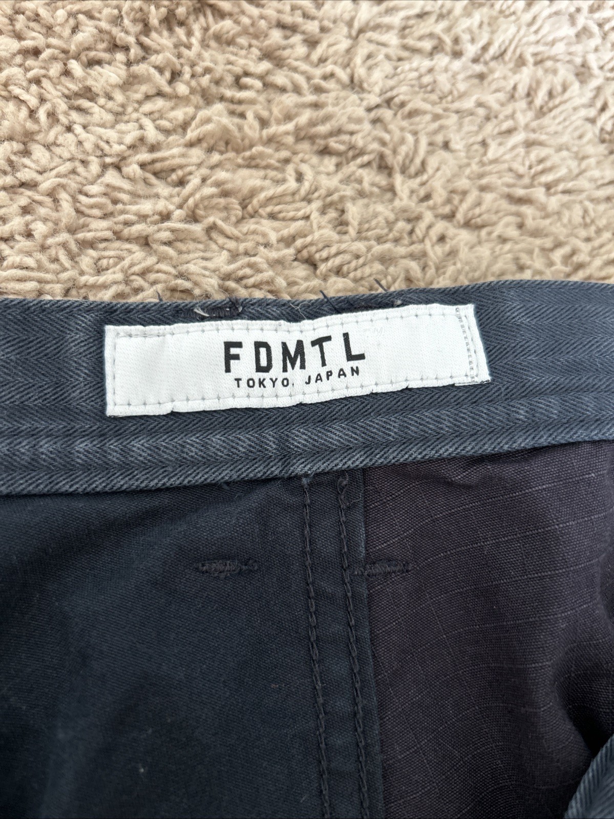 FDMTL Patchwork Cargo Pants Size 32-Made in Japan - image 2