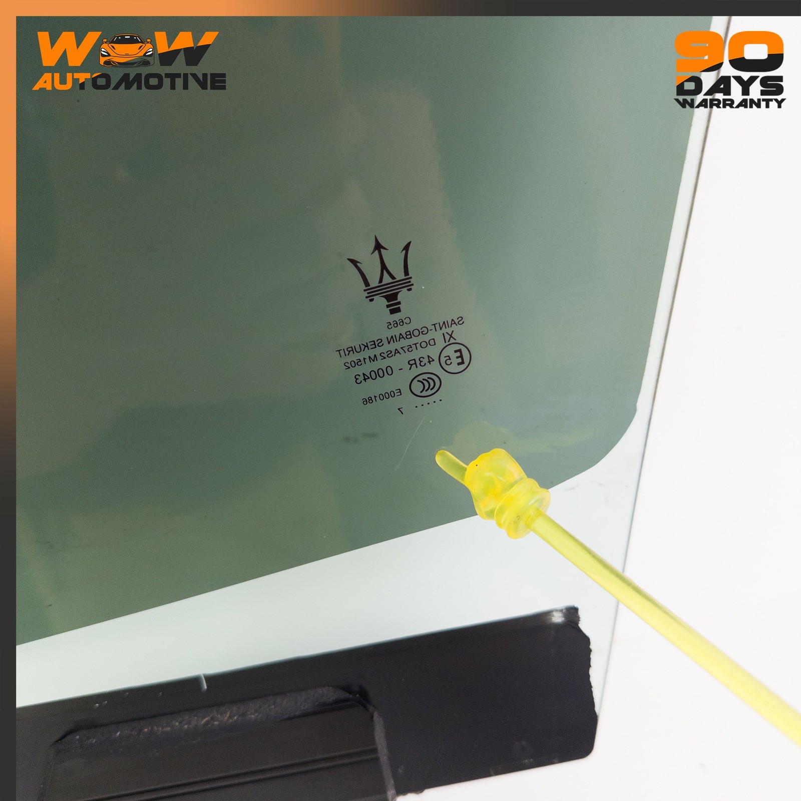 13-19 MASERATI GHIBLI FRONT RIGHT PASSENGER SIDE DOOR WINDOW AUTO GLASS OEM