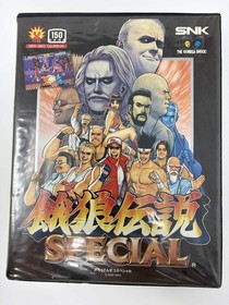 SNK Neo Geo AES Fatal Fury Special boxed Japan game US Seller