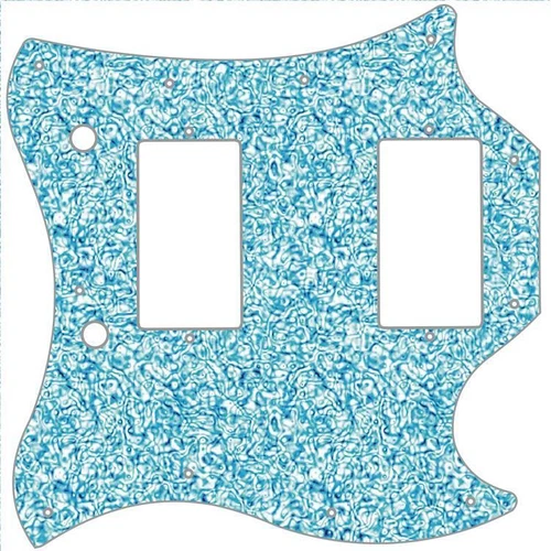 SG Standard Pickguard Custom Gibson Graphical Guitar Pick Guard Cells Blue