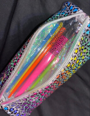 NWT Morphe X Lisa Frank Blend Bright 6-Piece Brush Set and Bag FREE SHIPPING