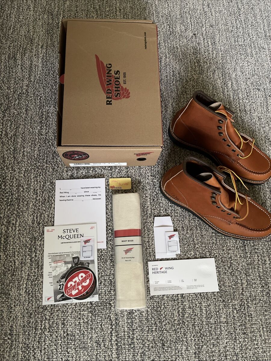 NEW 2024 McQueen / Red Wing 278 SIZE US 8.5 D MENS | eBay NEW 2024 McQueen / Red Wing 278 SIZE US 8.5 D MENS | eBay